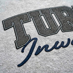 Turn Inward Heather Gray Crew