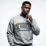 Turn Inward Heather Gray Crew