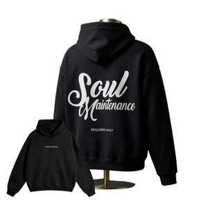 Soul Maintenance Hoodie Black
