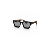 Rimless Gold-Tone Optical Frames with Wood-Grain Temples