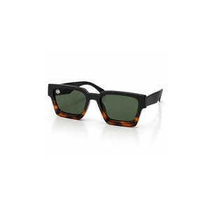 Two-Tone Geometric Sunglasses