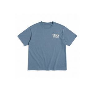 Turn Inward Inside Fight T-Shirt Blue