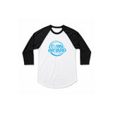 Half Sleeve Turn Inward Shirt Black/White