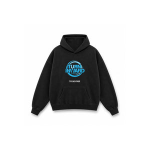 Turn Inward Unisex Hoodie Black