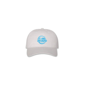 Turn Inward Dad Hat White
