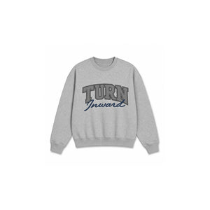 Turn Inward Heather Gray Crew