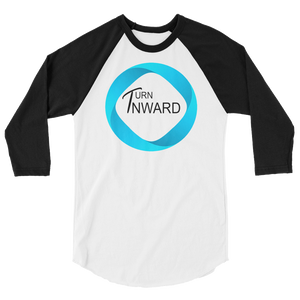 Half Sleeve Turn Inward Shirt Black/White