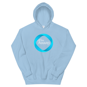 Turn Inward Hoodie Light Blue