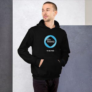 Turn Inward Unisex Hoodie Black