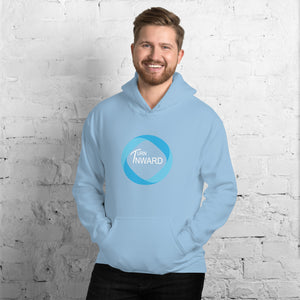 Turn Inward Hoodie Light Blue